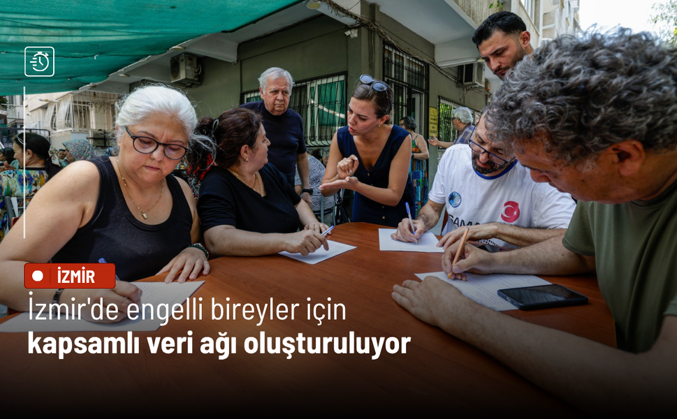 İzmir'de engelli bireyler için kapsamlı veri ağı oluşturuluyor