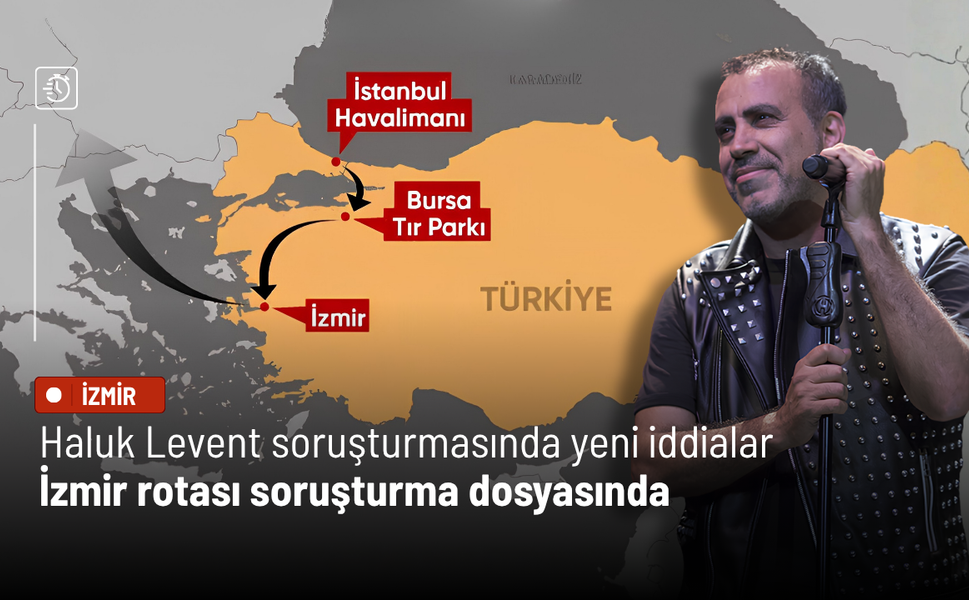 Haluk Levent soruşturmasında yeni iddialar: İzmir rotası soruşturma dosyasında