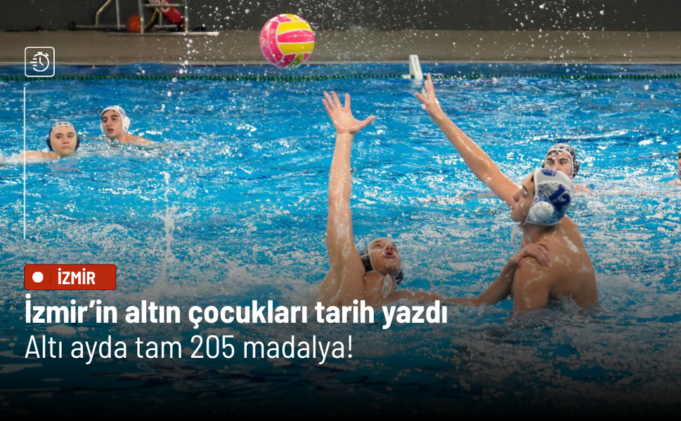 İzmir’in altın çocukları tarih yazdı: Altı ayda tam 205 madalya!