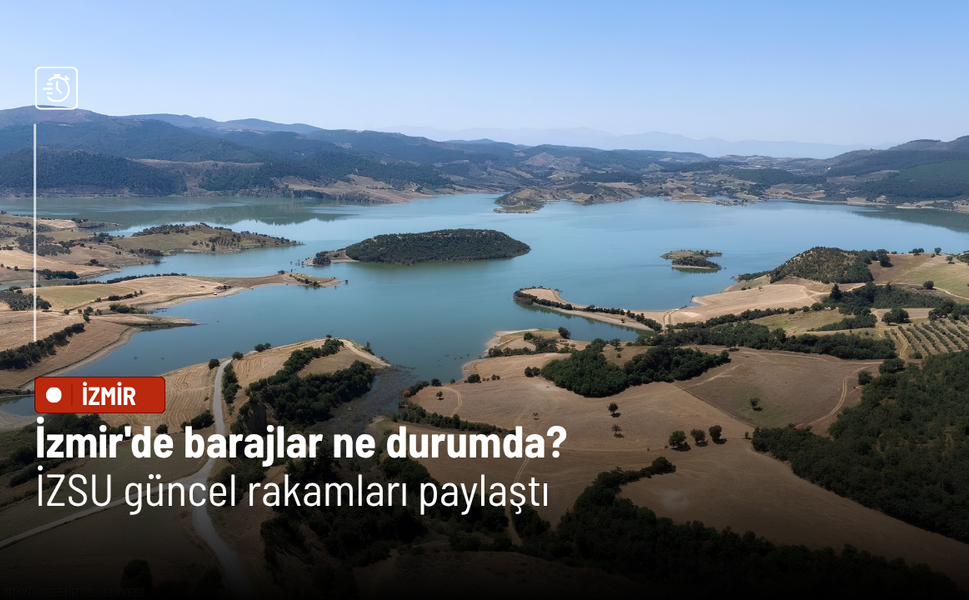 İzmir'de barajlar ne durumda? İZSU güncel rakamları paylaştı