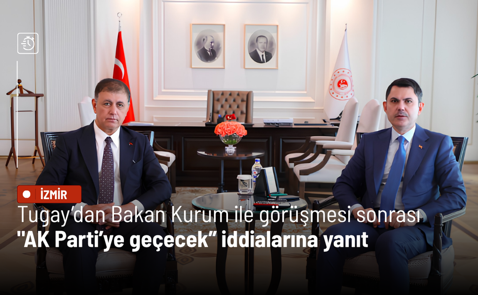 Tugay’dan Bakan Kurum ile görüşmesi sonrası "AK Parti’ye geçecek” iddialarına yanıt