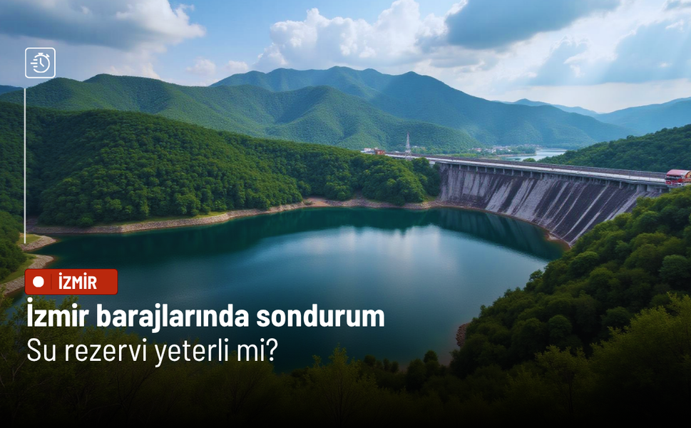 İzmir barajlarında sondurum: Su rezervi yeterli mi?
