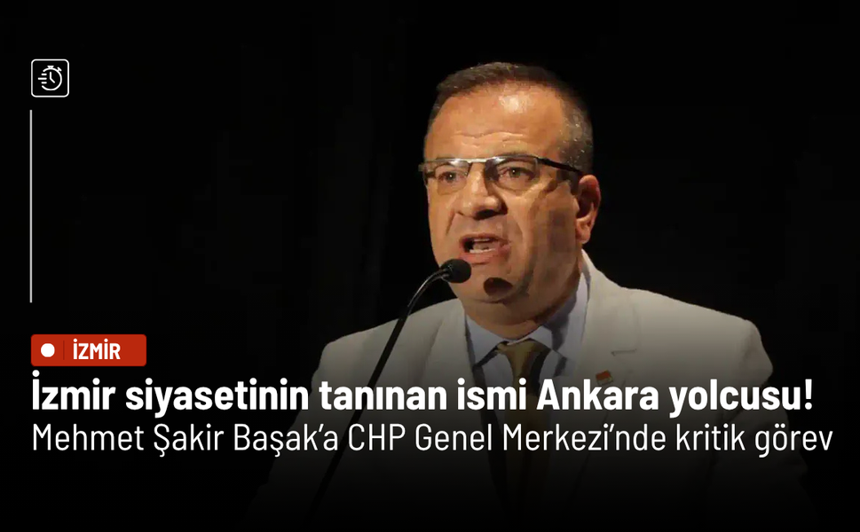 İzmir siyasetinin tanınan ismi Ankara yolcusu!
