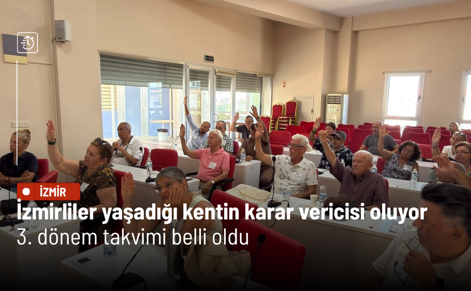 İzmir’de Yurttaş Meclisi için üçüncü dönem başvuruları başladı