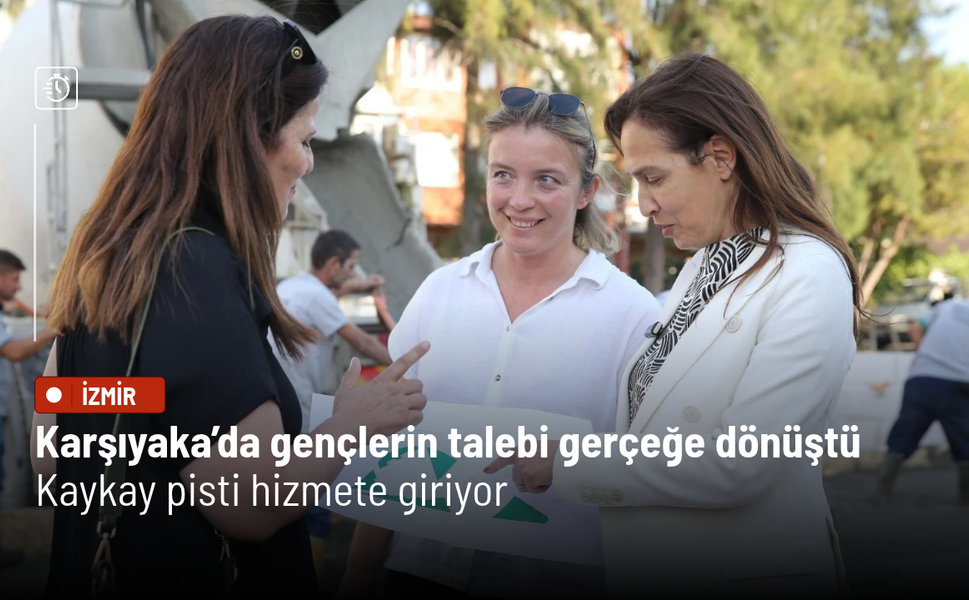 Karşıyaka’da gençlerin talebi gerçeğe dönüştü: Kaykay pisti hizmete giriyor