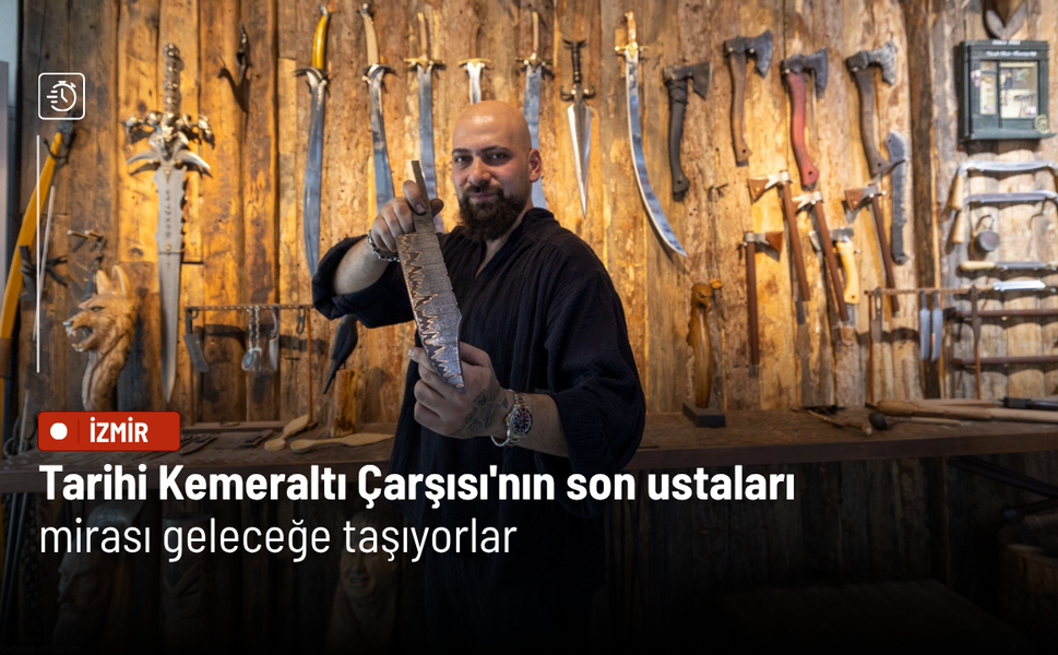 Tarihi Kemeraltı Çarşısı'nın son ustaları mirası geleceğe taşıyorlar