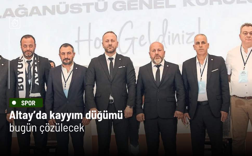 Altay’da kayyım düğümü bugün çözülecek
