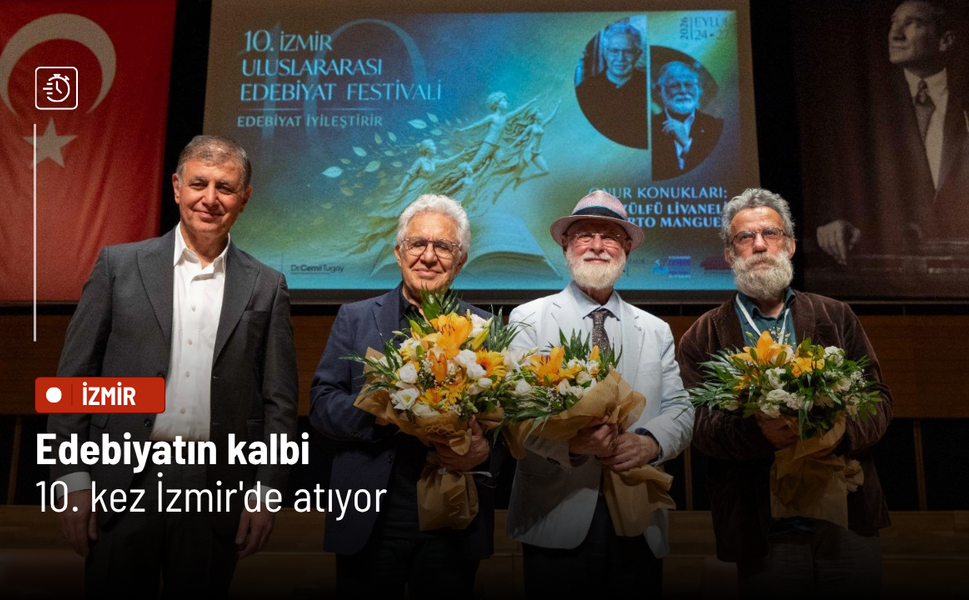 Edebiyatın kalbi 10. kez İzmir'de atıyor