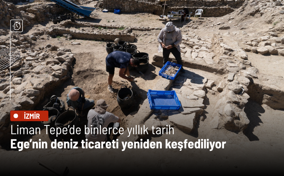 Liman Tepe’de binlerce yıllık tarih: Ege’nin deniz ticareti yeniden keşfediliyor