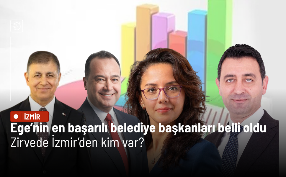 Ege’nin en başarılı belediye başkanları belli oldu: Zirvede İzmir’den kim var?