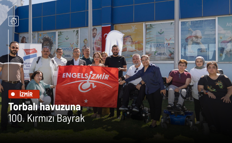 Torbalı havuzuna 100. Kırmızı Bayrak