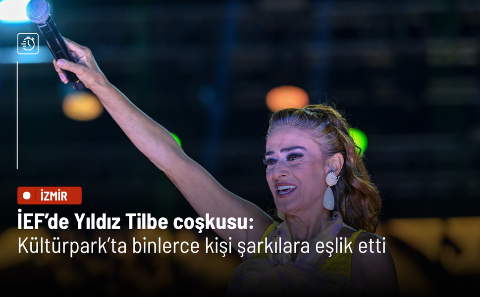 İEF’de Yıldız Tilbe coşkusu: Kültürpark’ta binlerce kişi şarkılara eşlik etti