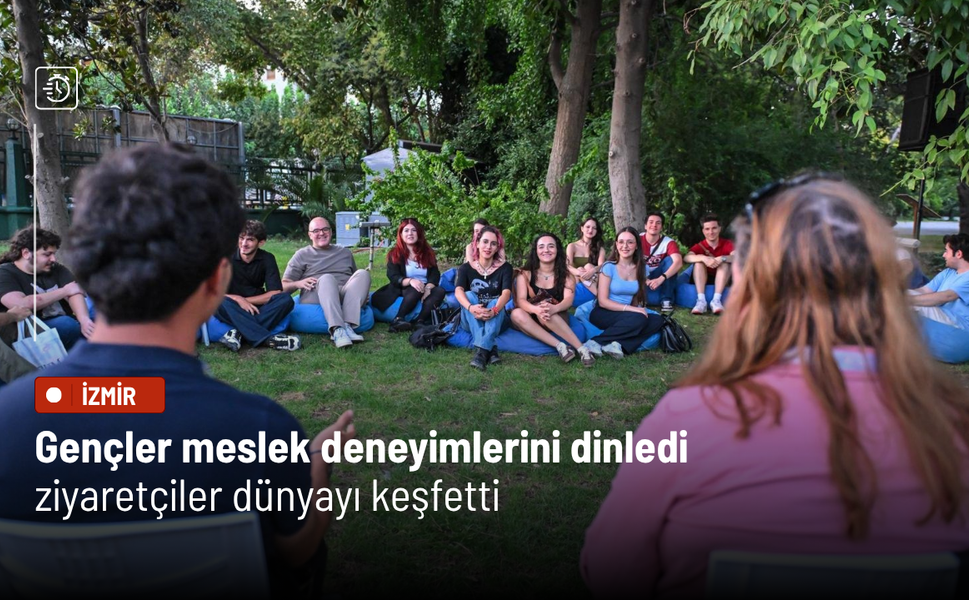 Gençler meslek deneyimlerini dinledi, ziyaretçiler dünyayı keşfetti