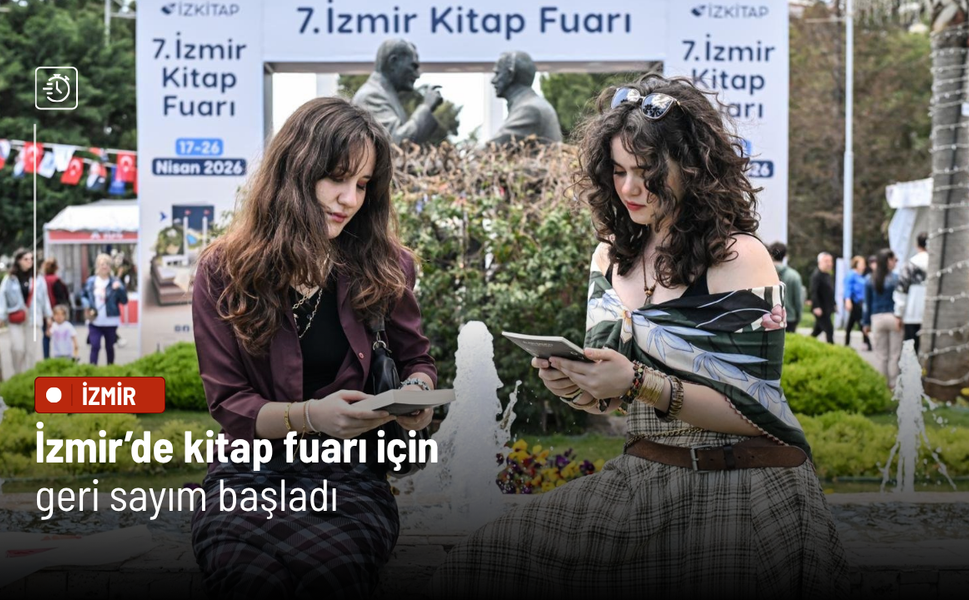 İzmir’de kitap fuarı için geri sayım başladı