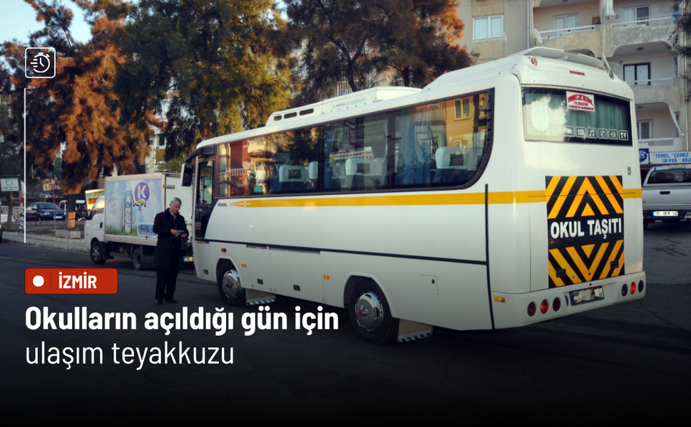 Okulların açıldığı gün için ulaşım teyakkuzu