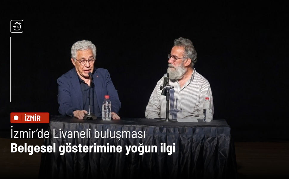 İzmir’de Livaneli buluşması: Belgesel gösterimine yoğun ilgi