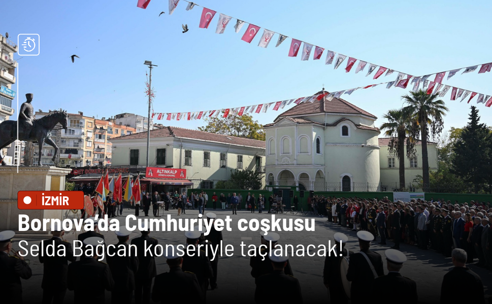 Bornova’da Cumhuriyet coşkusu Selda Bağcan konseriyle taçlanacak!