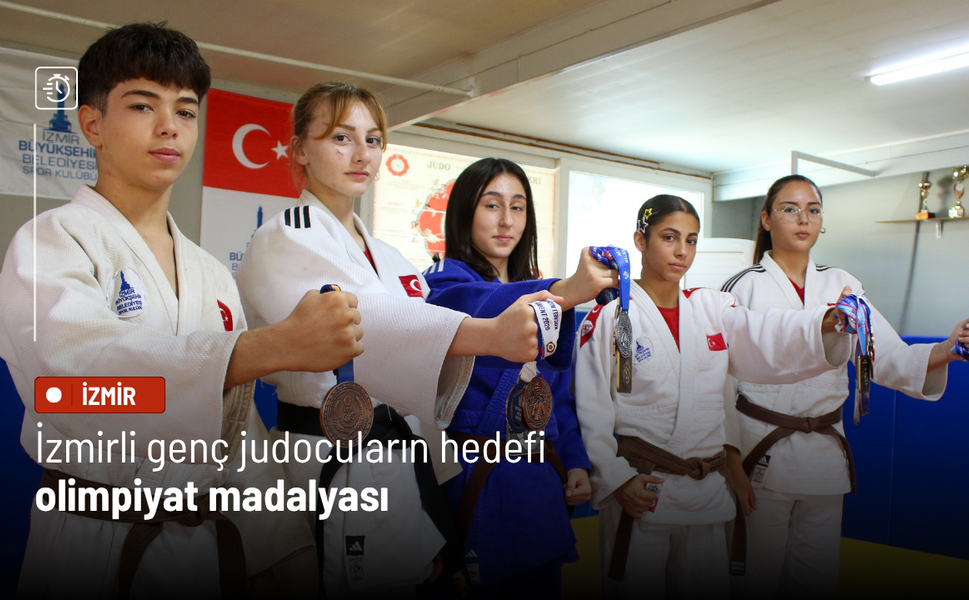 İzmirli genç judocuların hedefi olimpiyat madalyası