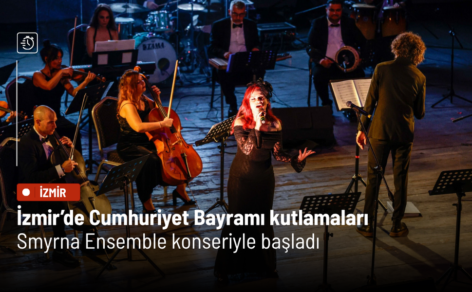 İzmir’de Cumhuriyet Bayramı kutlamaları Smyrna Ensemble konseriyle başladı