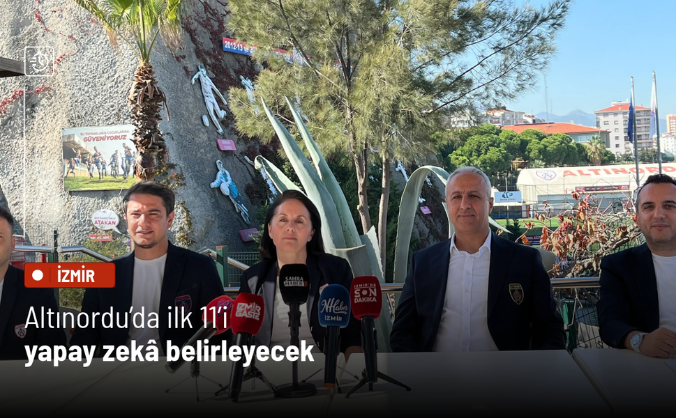 Altınordu’da ilk 11’i yapay zekâ belirleyecek