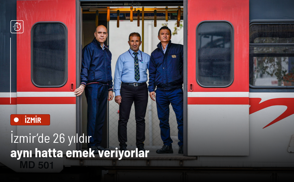 İzmir’de 26 yıldır aynı hatta emek veriyorlar