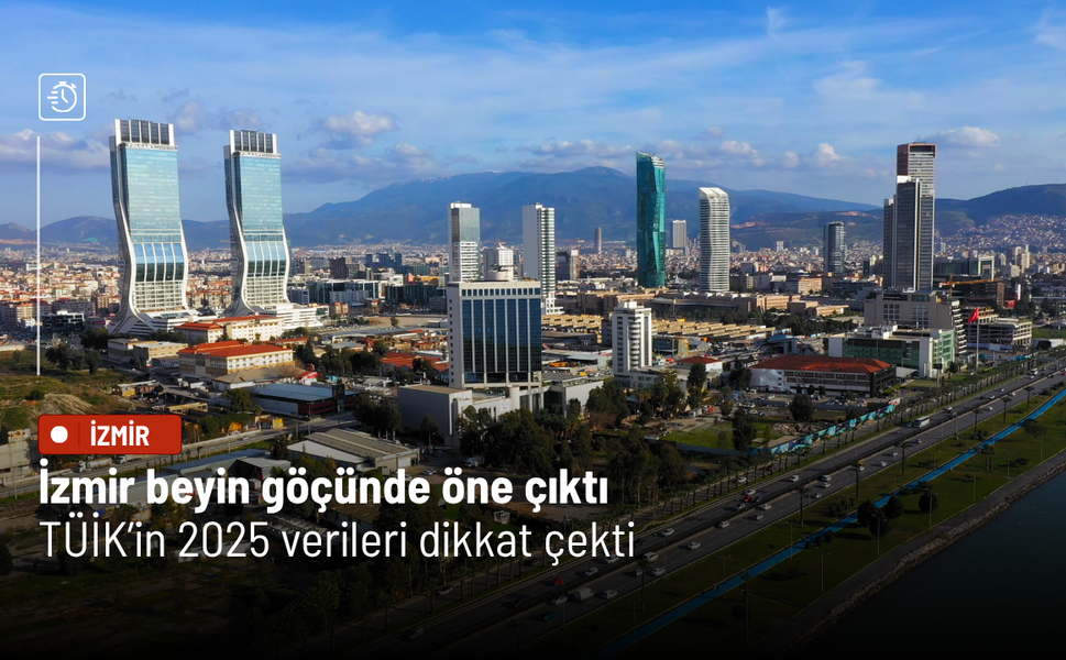 İzmir beyin göçünde öne çıktı: TÜİK’in 2025 verileri dikkat çekti
