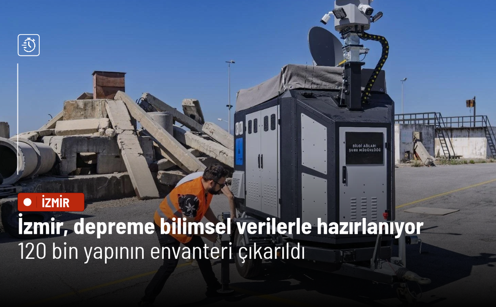 İzmir, depreme bilimsel verilerle hazırlanıyor: 120 bin yapının envanteri çıkarıldı