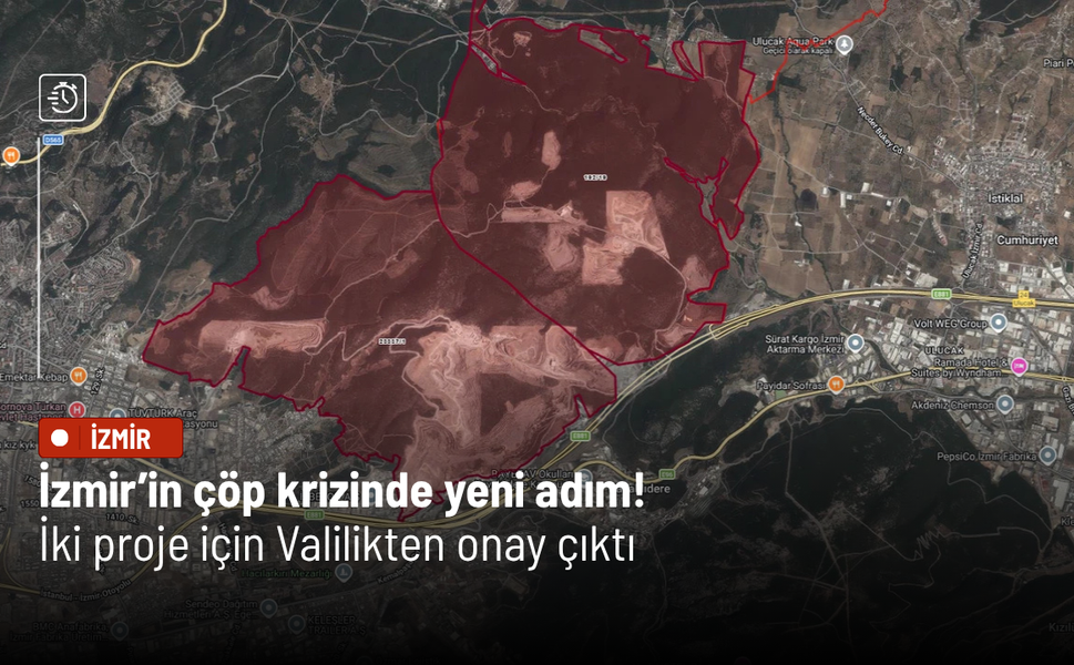İzmir’in çöp krizinde yeni adım! İki proje için Valilikten onay çıktı