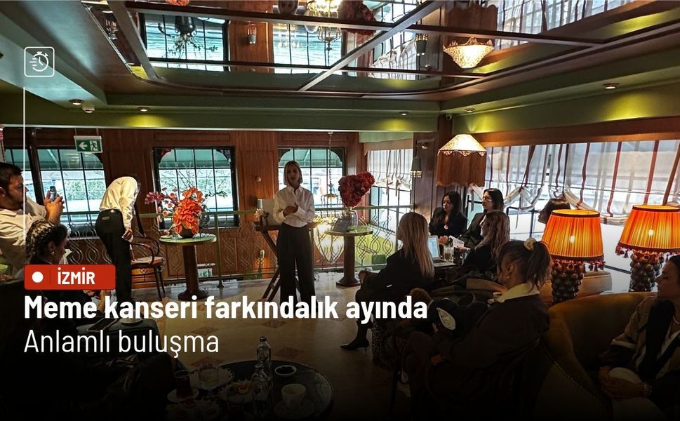 Meme kanseri farkındalık ayında anlamlı buluşma