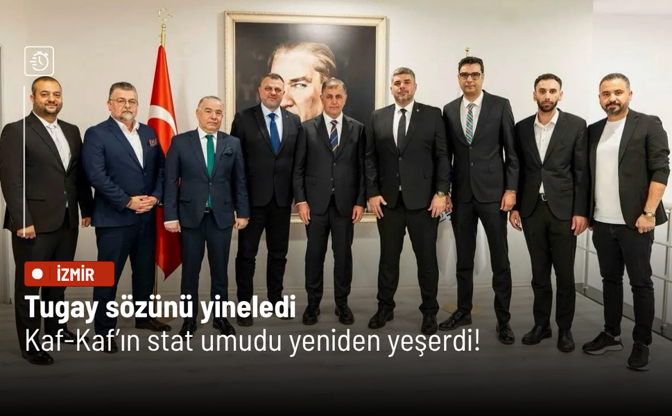 Tugay sözünü yineledi: Kaf-Kaf’ın stat umudu yeniden yeşerdi!