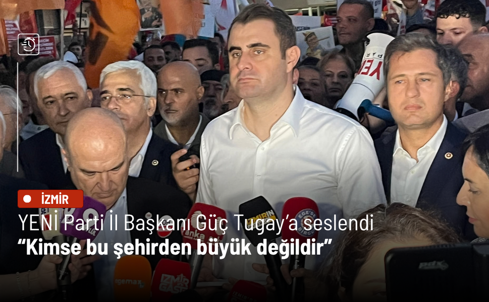 YENİ Parti İl Başkanı Güç, Tugay’a seslendi: Kimse bu şehirden büyük değildir