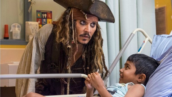 Johhny Depp'ten Kanserli Çocuklara Unutulmayacak Sürpriz