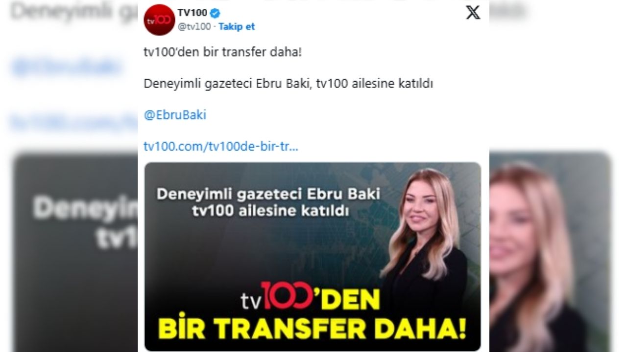 Ebru Baki Ekranlara Geri Dönüyor Bakın Yeni Adresi Neresi