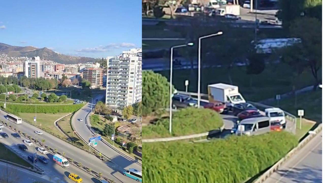 İzmir Çiğli'de Trafikte Tehlikeli Kavga! (2)