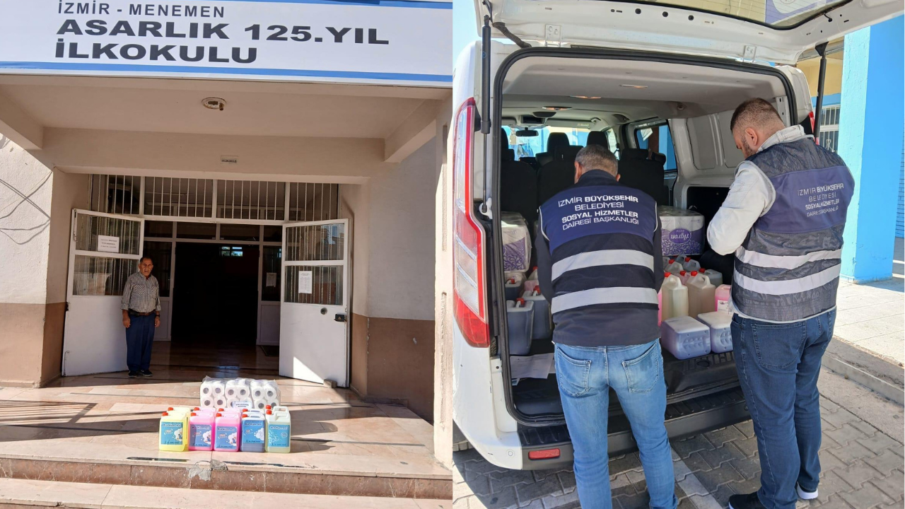 İzmir’de Büyükşehir Tarafından Okullara Hijyen Seti Desteği Başlıyor!