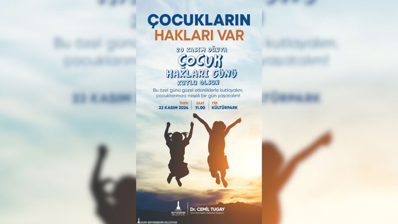 İzmir’de Çocuk Hakları Günü Etkinliği 23 Kasım’da Kültürpark’ta! (4)