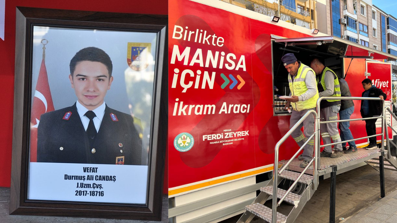 Manisa Büyükşehir Belediyesi, Şehit Jandarma Uzman Çavuş Ali Candaş Için Anma Töreni Düzenledi!2 (2)