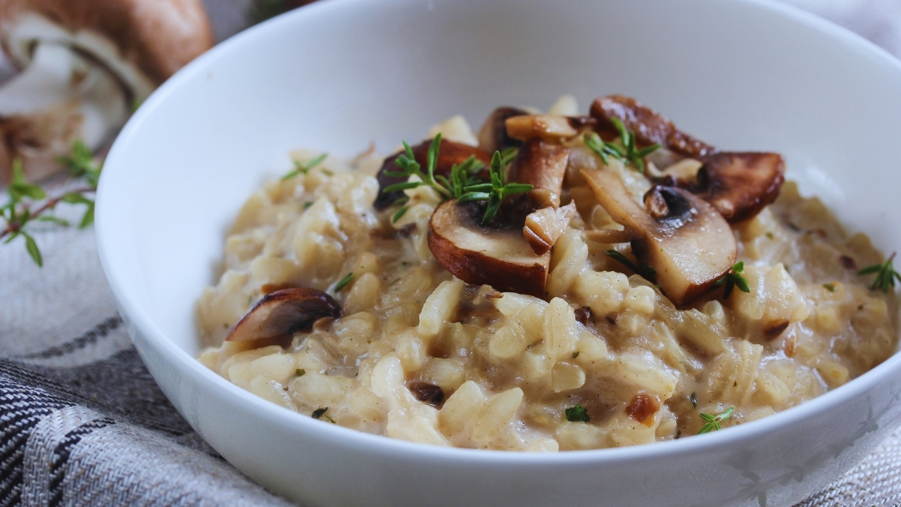 Mantarlı Risotto