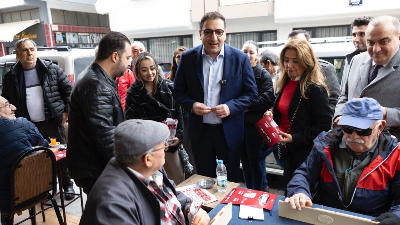 Balçova Belediye Başkanı Esnaf Ziyaretii