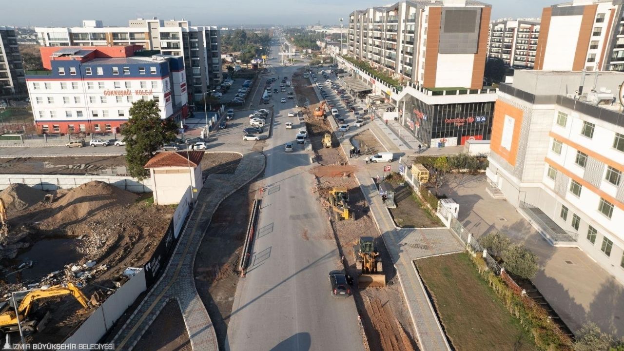 Çiğli Yol Yenileme Çalışması