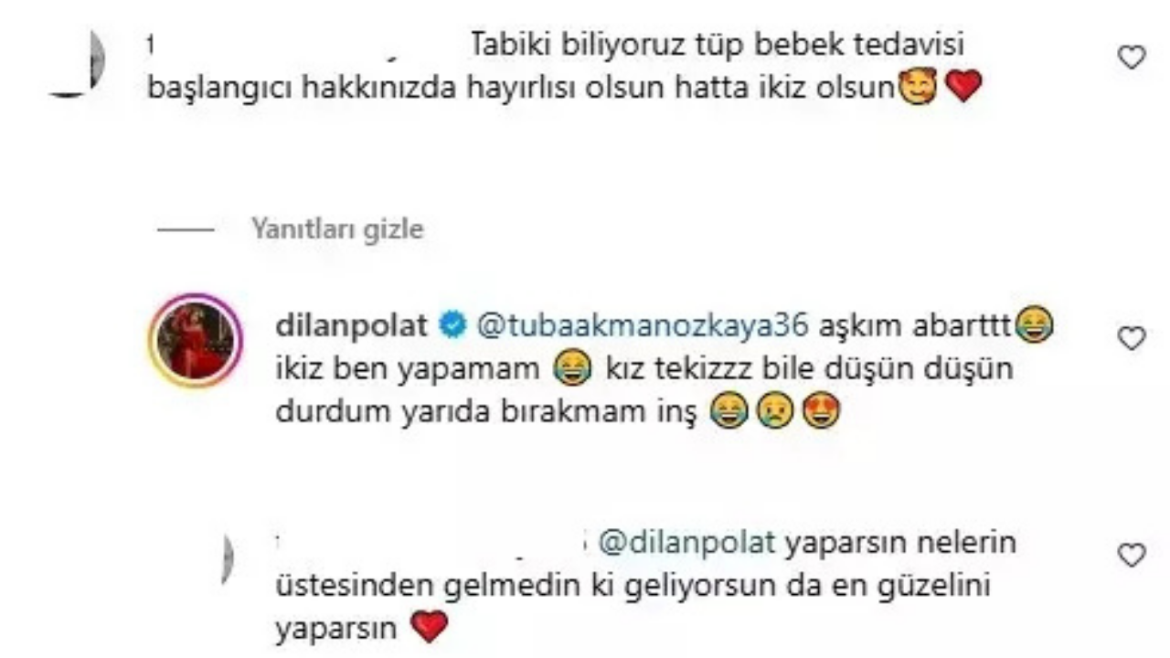 Dilan Polat Tüp Bebek Tedavisine Başladığını Duyurdu (2)