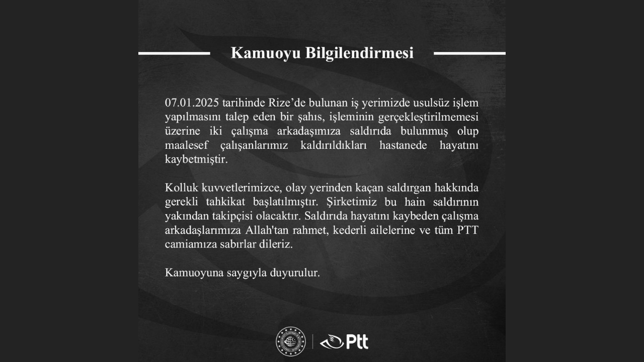 Ptt Saldırıı