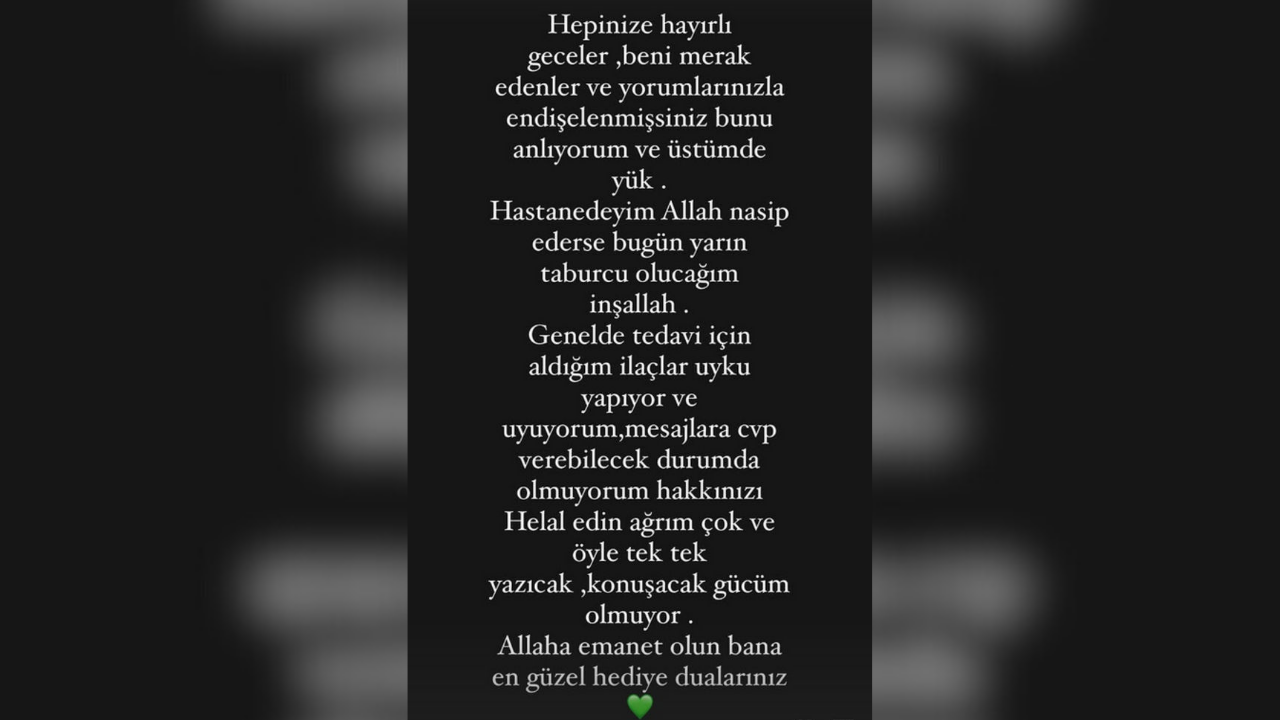“Beni Merak Edenlere Teşekkür Ederim”