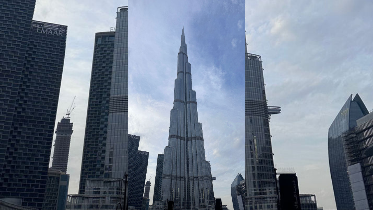 Burj Khalifa’yı Kadraja Sığdırmak Için Uğraştı