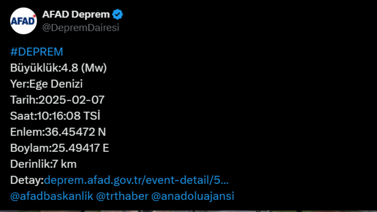 Deprem 4.8