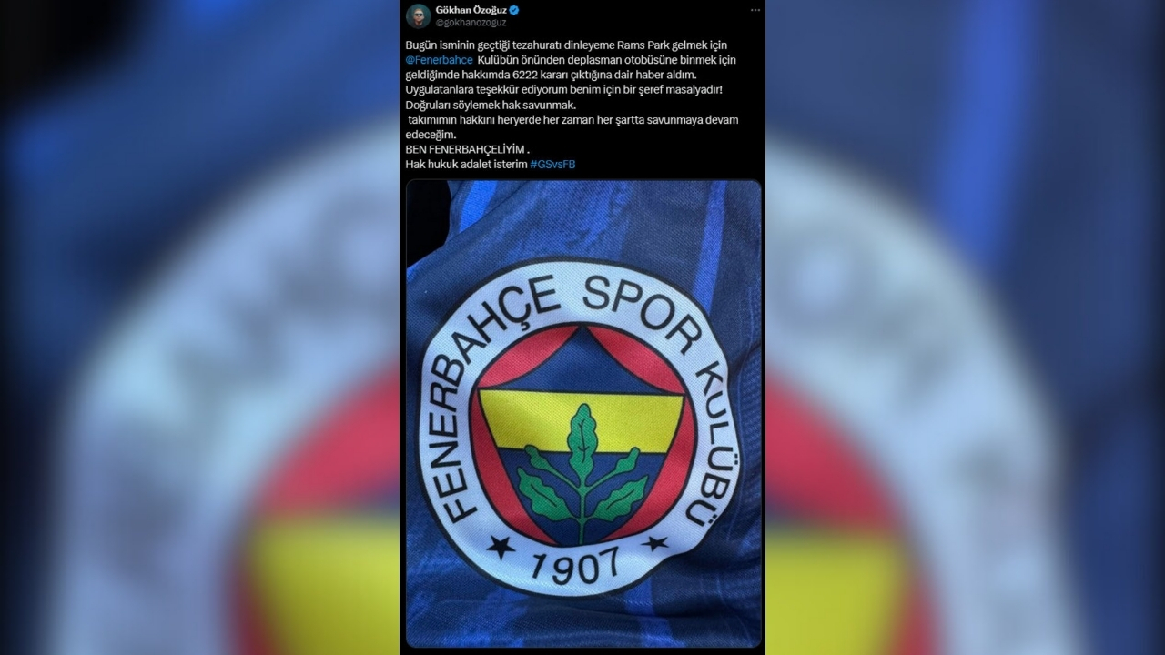 Gökhan Özoğuz Tweet