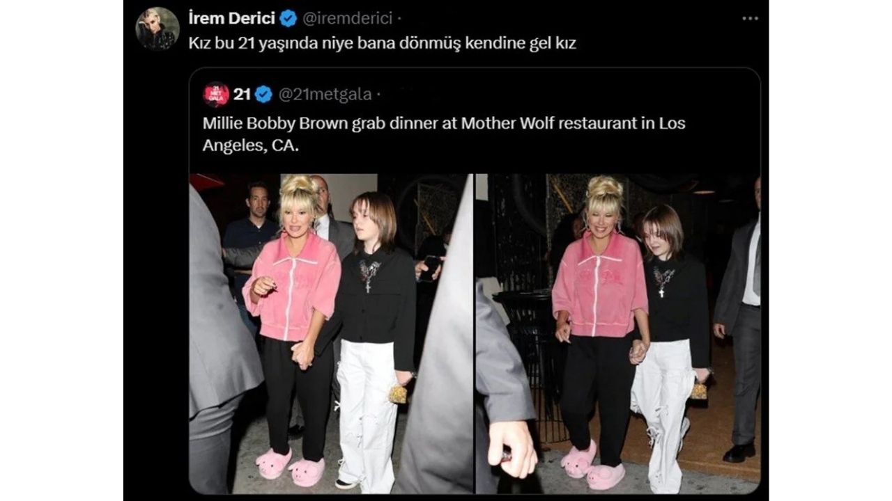 İrem Derici'den Millie Bobby Brown'a Sert Tepki Kendine Gel (2)
