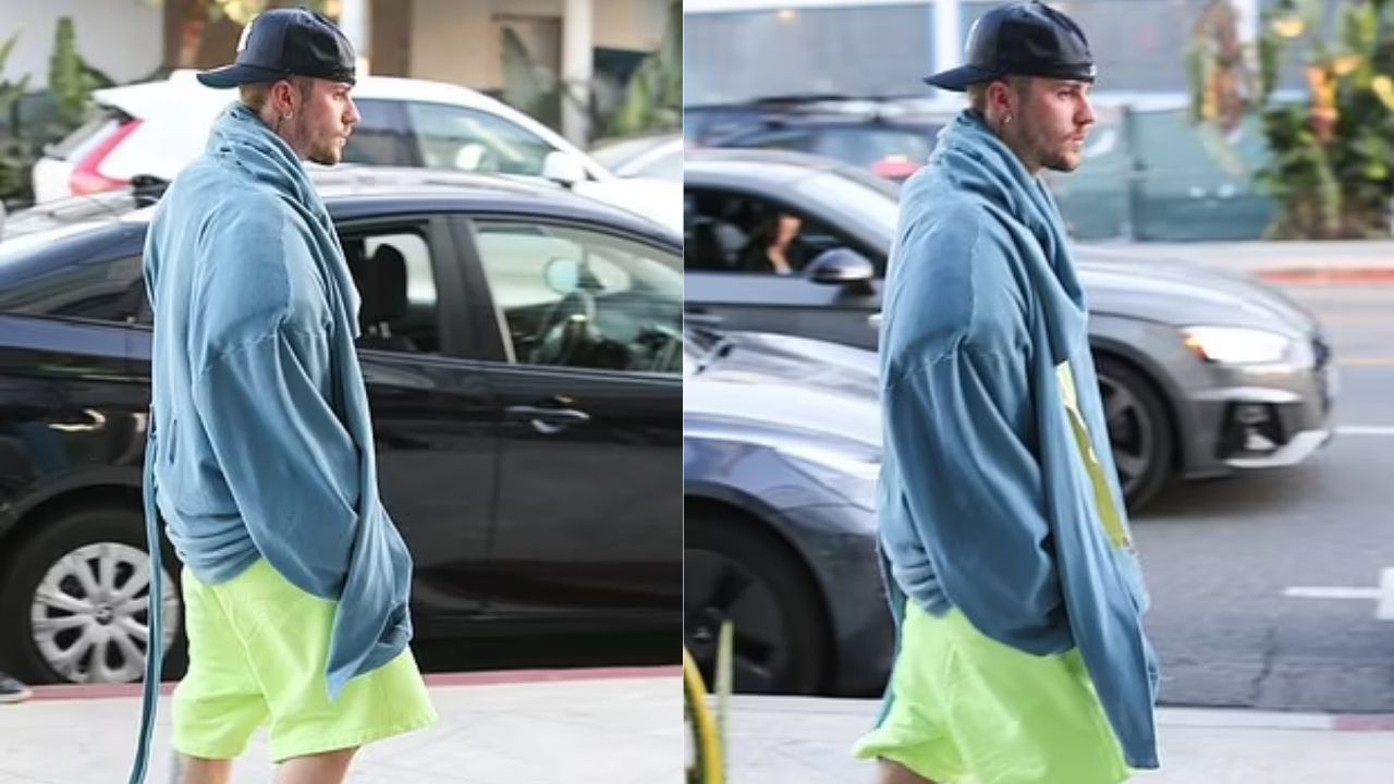 Justin Bieber'ın Üstsüz Görüntüsü Hayranlarını Endişelendirdi! (1)