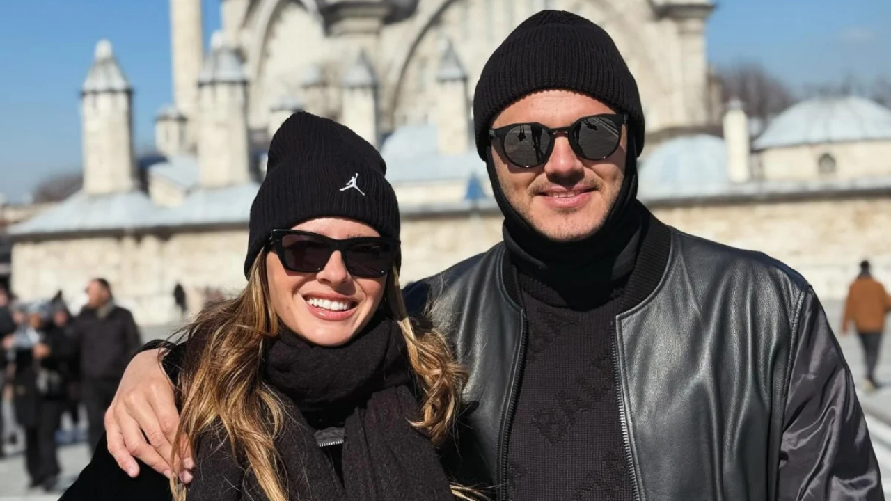 Mauro Icardi, Sevgilisiyle İstanbul Turu Yaptı! Tarihi Yerleri Gezdiler (3)