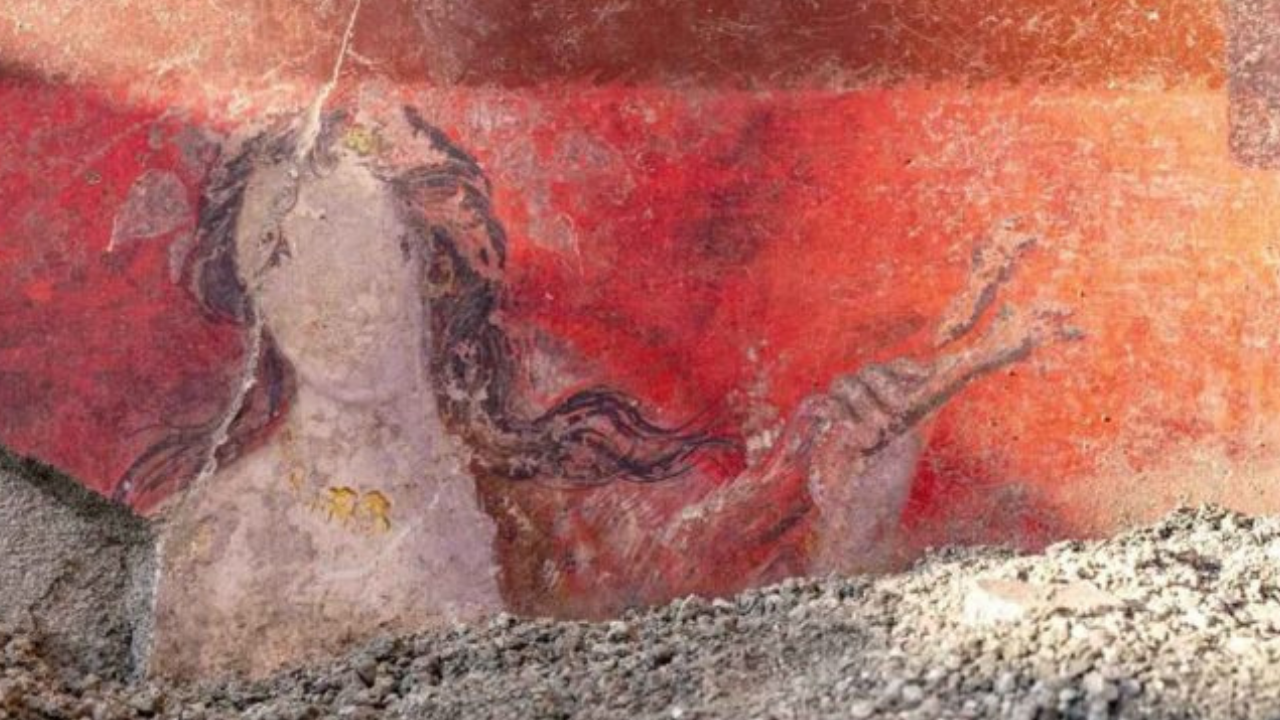 Pompeii’de Dionysos’a Adanmış 2.000 Yıllık Ritüel Freskleri Ortaya Çıkarıldı (5)
